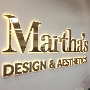 Discount Led Acrylic Backlit Letter Sign Vintage Style Manufacturers, Factory