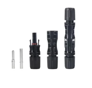 Solar PV Systems High Conductivity and Corrosion Resistance Mc4 Photovoltaic Connector