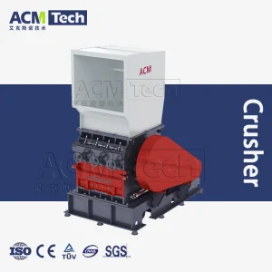 HDPE LDPE PP PE Plastic Bottle Flakes Pipe Sheet Film Waste Material Lump Film Crusher Pulverizing Grinding Recycling Drying Processing Crushing Machine