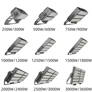 1000w High Mast Light Luces De Estadios 500W 600W 900w 1200w 1500w 3000w Sport Tennis Court Field Arena Stadium Led Flood Light