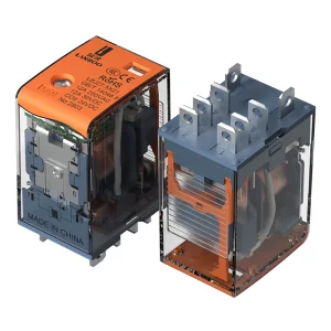 LANBOO Small Intermediate Electromagnetic Relay F18 HH54 MY AC DC 12 24 220V Big 8 Feet Transparent Rele 8 Pines