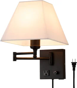 Jl-504 Swing Arm Wall Lamp, Modern Wall-Mounted Electrical Light