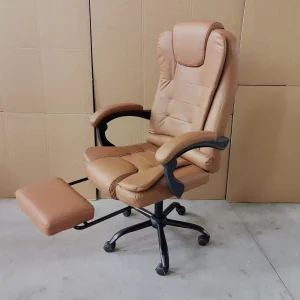 Luxury Brown Leather Guangdong Computer Chair For Home Boss Chair Office Leather