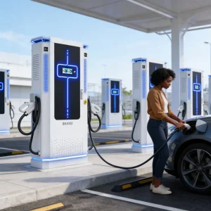 Italian Ztl Zone 80kw DC EV Charger for Historic Centers with Limited Access Control