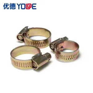 Adjustable Stainless Steel Fastener Hoop Water British Type Inch/Metric Hose Clamp with Swivel Clamp Structure