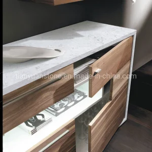 Artificial Quartz Slab Engineered Stone for Countertop Vanity Top