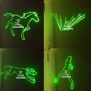 DMX512 DJ Disco CE RoHS 3W Luz Laser de Animação em Cores (LY-1003Z)