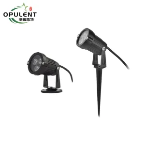 3W IP66 30 Degree LED Small Solar Spot Light Landscape Light Projector Light Spot Light LED Lamp