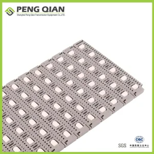 400 Fixed Direction Ball Durable Plastic Conveyor Chain
