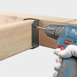 Wood pergola joist connectors