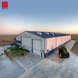 Fire-Rated Crop Processing Buildings Prefabricated Warehouse