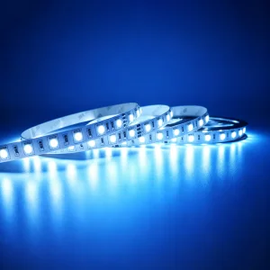 SMD5050 Fita de LED RGB DC12V Fita decorativa flexível com mudança de cor