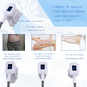 Hot Sell Professional Double Chin Cryo 8 Pads Criolipolisis Cool Slim Cryolipolysis Fat Freezing Machine