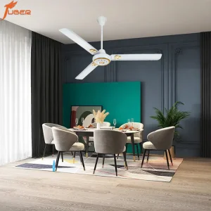 220V DC Industrial 56 Inch Ceiling Fan LED BLDC Light Prices Remote Modern Restaurant Low Smart Outdoor Ceiling Fans
