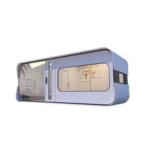 Family One-Bedroom Portable Living Container – Modular Transportable Apple Cabin House