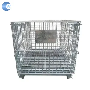 Wire Mesh Cages Made of High-Strength Steel Offer Exceptional Durability and Stability for Heavy-Duty Storage