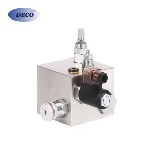 Aluminum/Iron Steel Hydraulic Valve Manifold Block for Lifting Unit