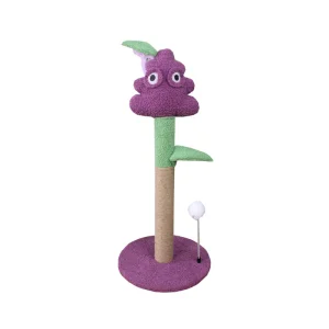 31 Poste de Arranhar para Gatos com Túnel para Gatos de Interior, Árvore de Gato de Múltiplos Níveis, Perch para Brincar e Descansar, Atividade com Bola Pendurada