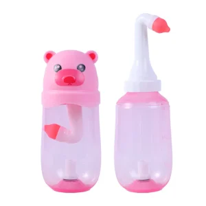 Frasco de Irrigação Nasal com Logo Personalizado, Lavagem Nasal Sinusal, Dispositivo de Irrigação Nasal de Grau Médico
