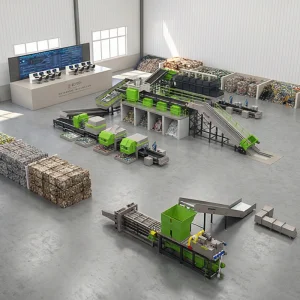 Turnkey Garbage Sorting System for Municipal Solid Waste Treatment Plant