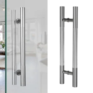 Kensharp Stainless Steel Round Tube Door Handle Special Offer Glass Door Hardware Accessories Office Hotel Pull Handle
