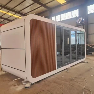 Custom Luxury Modular 20ft 40ft Villa Prefabricated Steel Waterproof Green House Cabin Office Portable Home