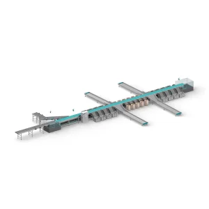 Modular Cross-Belt Parcel Sorter Conveyor System