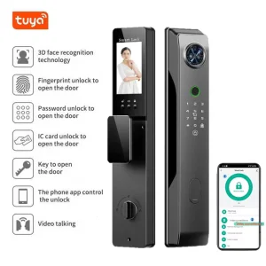 Tuya Wifi 3d Face Recognition Fingerprint Lock
