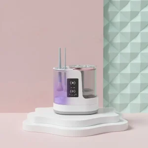 Automatic Cosmetics Brush Cleaner Electric Makeup Brush Cleaner Machine with Drying Function