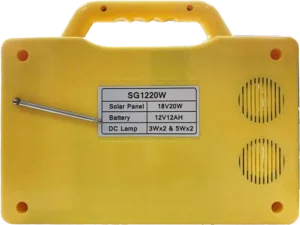 Efficient Solar Kit for Home Lighting with USB Output Included