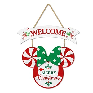 High-Quality Cute Wooden Sign Plaque Christmas Decoration Welcome Home Sign Manufacturers, Pricelist