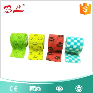 Self Adherent Cohesive Wrap Bandages Finger Bandage Elastic Bandages