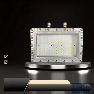 Explosion Proof Flood LED Lights 200 Watts Fluorescent Lighting Fixtures Hazardous Area