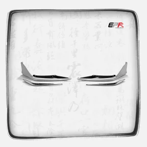 Lexus IS 300/300h/350 F Sport 17-20 Facelift MOD Type ABS Plastic Front Lip with all chrom trim