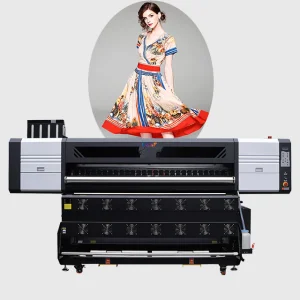 Leaf Factory Whole Sale 8 I3200 Head High Speed Industrial Digital Printing Machine Cotton Fabric Printer for T-Shirt Textile Printing