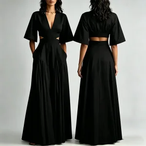 OEM Black Evening Dress