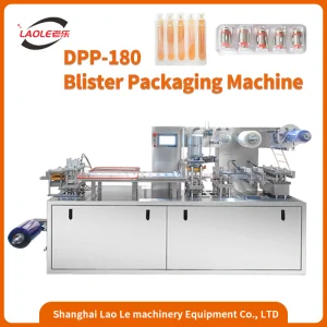 Dpp-180 Automatic Food/Medical Products Aluminum Aluminum Blister Packaging Machine