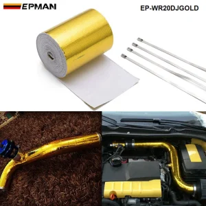 Epman 2"X5 Meter Roll Self Adhesive Reflect a Gold Heat Wrap Ep-Wr20djgold