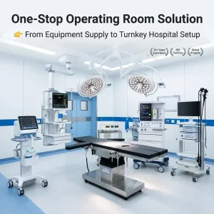 Solución llave en mano de equipo médico de sala de operaciones modular y sala limpia para centro de cirugía hospitalaria