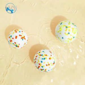 Indestructible Squeaky Chew Balls for Dogs Cats