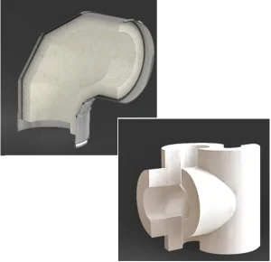 Heat Resistant Fireproof Material Calcium Silicate Pipe Insulation for Industry