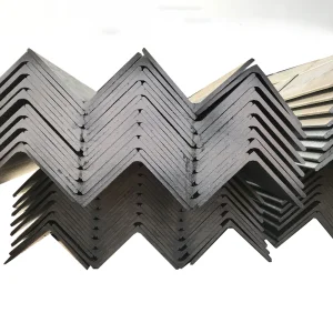 Slotted angle steel