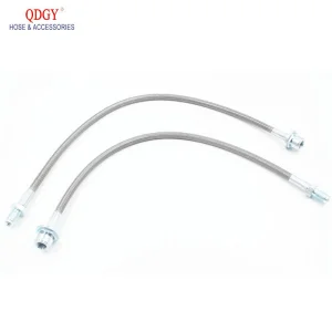 Motorcycle Parts Universal OEM Customized Can Adjust Stainless Steel Clear Brake Set Booster Hose