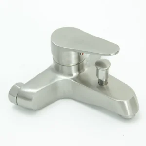 OEM Wall mounted chromed brass body bathroom shower faucet mixer