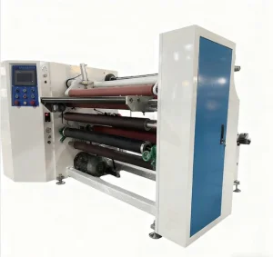 Shaftless Type Medical Tape Rewinding Machine for Enhanced Efficiency
