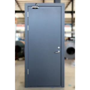 Certified Commercial Double 1-3 Hours Fire Rated Steel Doors Exterior High Quality Fire Rated Metal Exterior Steel Doors