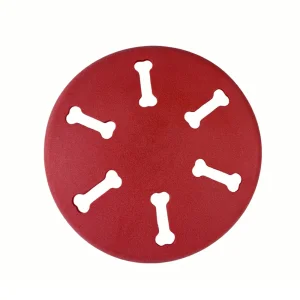 Lightweight Foam Bone Pet Frisbee Dog Toys for Outdoor Training Exercise