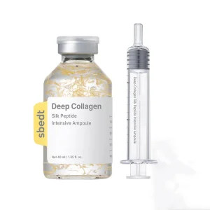 Silk Pept-ide Intensive Ampoule Collagen For 40ml With Firming &amp; Moisturizing Benefits For Men's Delicate Skin