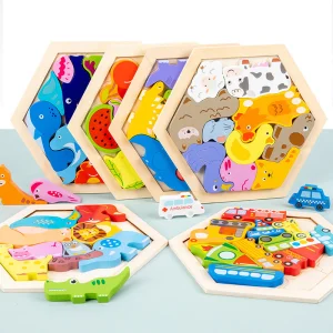 Educational 3D Geometric Puzzle Toy