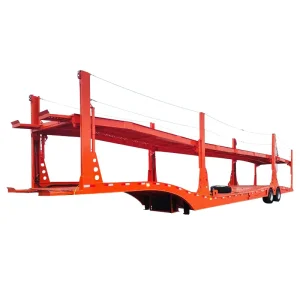 2 Axle High Strength Steel Car Carrier Trailer
